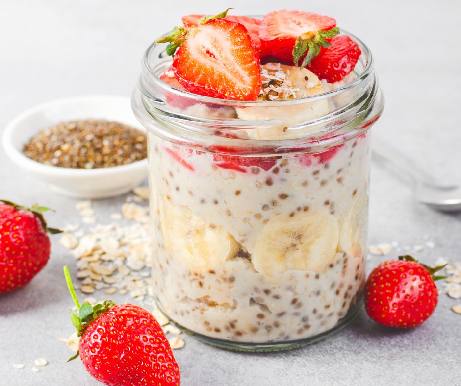 Overnight oats easy breakfast ideas