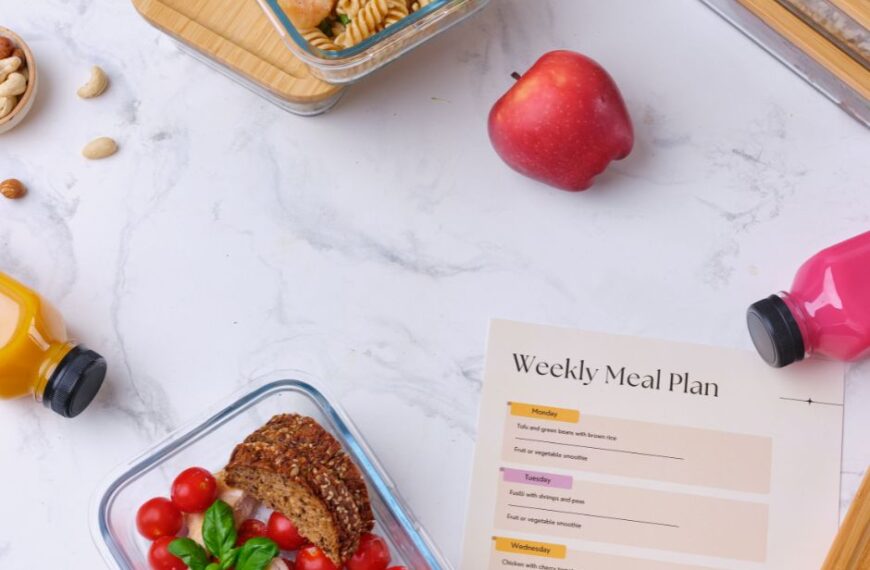 Weight loss tips, meal planning