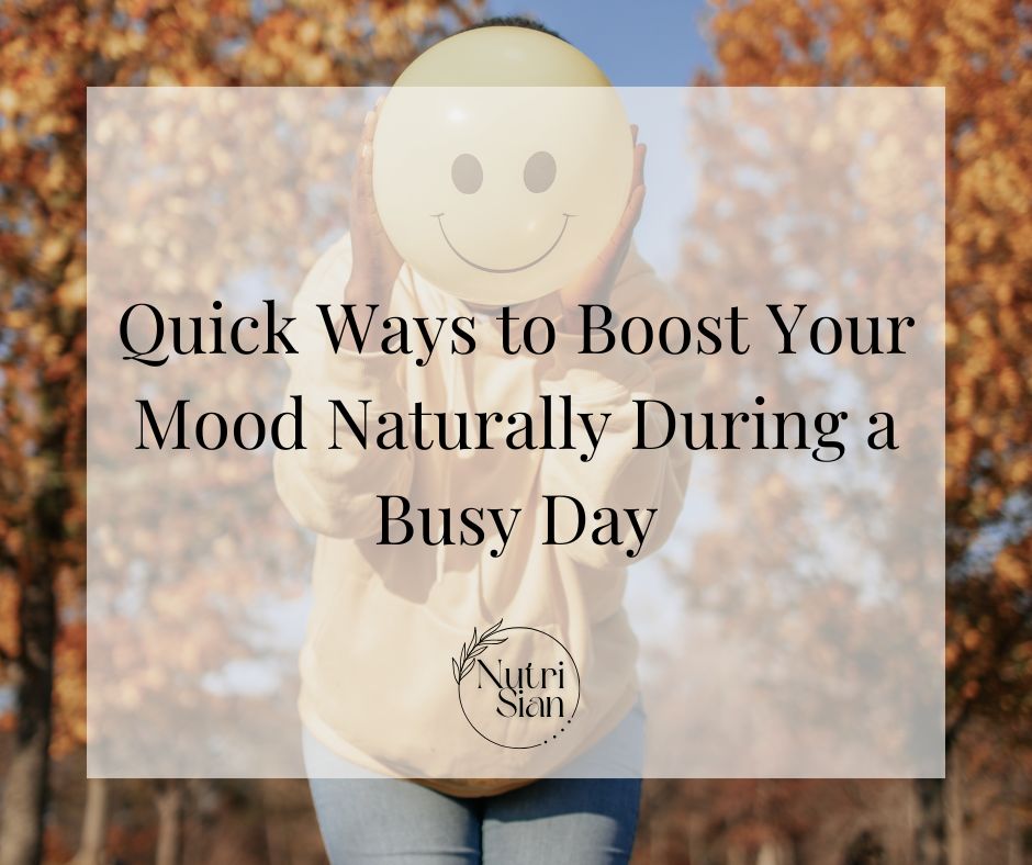 Boost your mood naturally during busy days